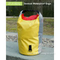 Wholesale price wet dry bag with green material for beach